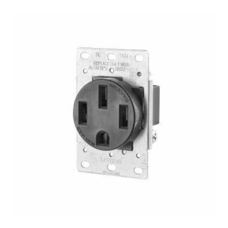 Leviton ELECTRICAL RECEPTACLES 50A SHLW RECEPTACLE 279-S00
